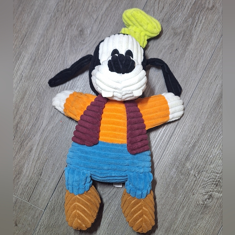 Vintage? Goofy 18 Inch Wide Wale Corduroy Disney Parks Stuffy Plush - Picture 2 of 7